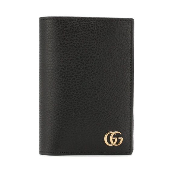 LAST ONE! Gucci GG Marmont Passport Holder in Black NEW IN BOX - Picture 1 of 4